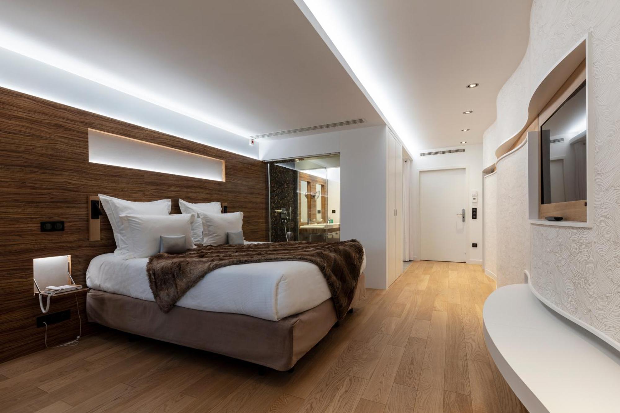 Hotel & Restaurant Origines Par Adrien Descouls - Teritoria Le Broc  Kamer foto