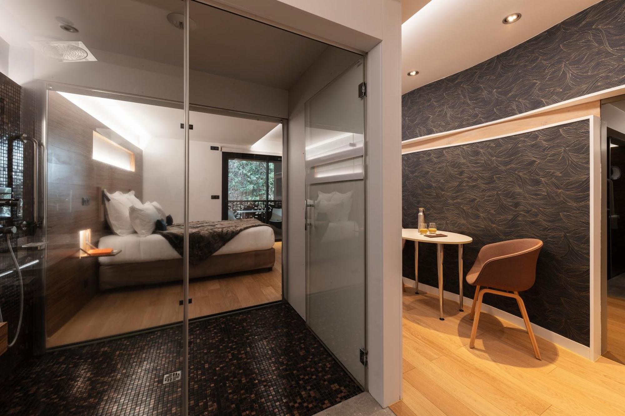 Hotel & Restaurant Origines Par Adrien Descouls - Teritoria Le Broc  Kamer foto